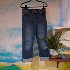 Liverpool size 10 / 30 denim capris, excellent condition